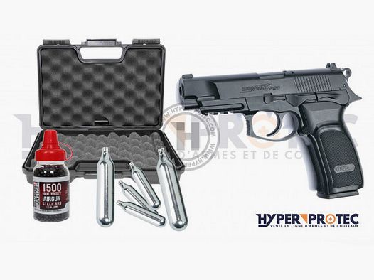 Pacchetto pronto per sparare Bersa Thunder 9 Pro - pallini in acciaio 4,5 mm