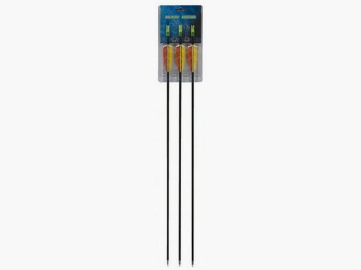 BOGENPIJLEN FIBERGLAS - 28" - 3 STUKS