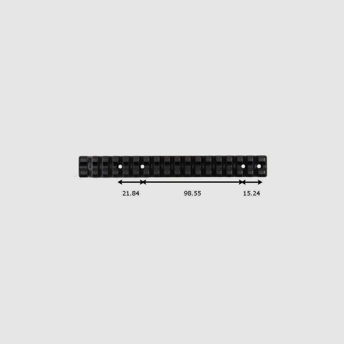RECKNAGEL RAIL 20MOA POUR HOWA 1500 SA, image 1 sur 2