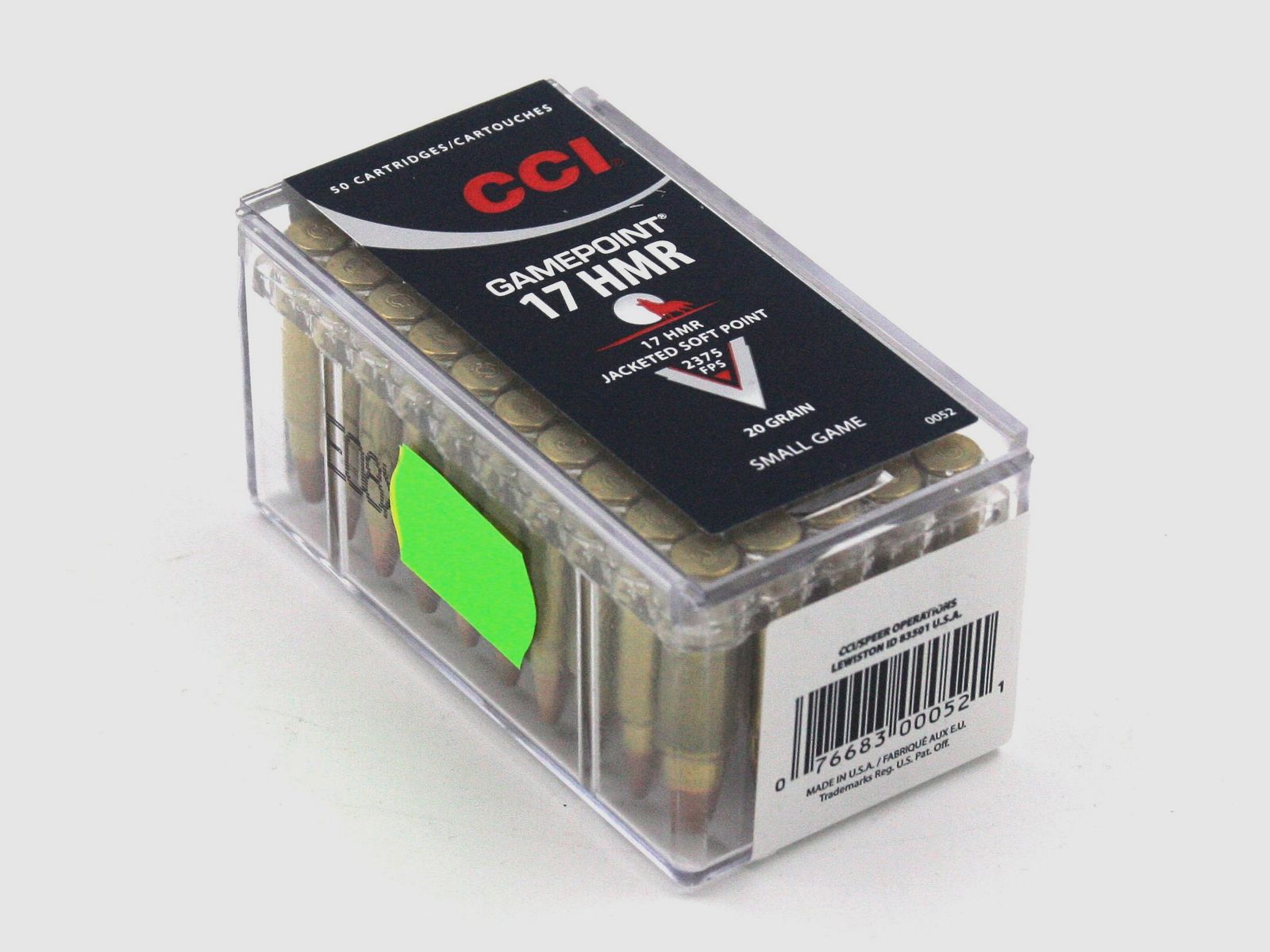 CCI 17 HMR, SP 20gr., 50 st.