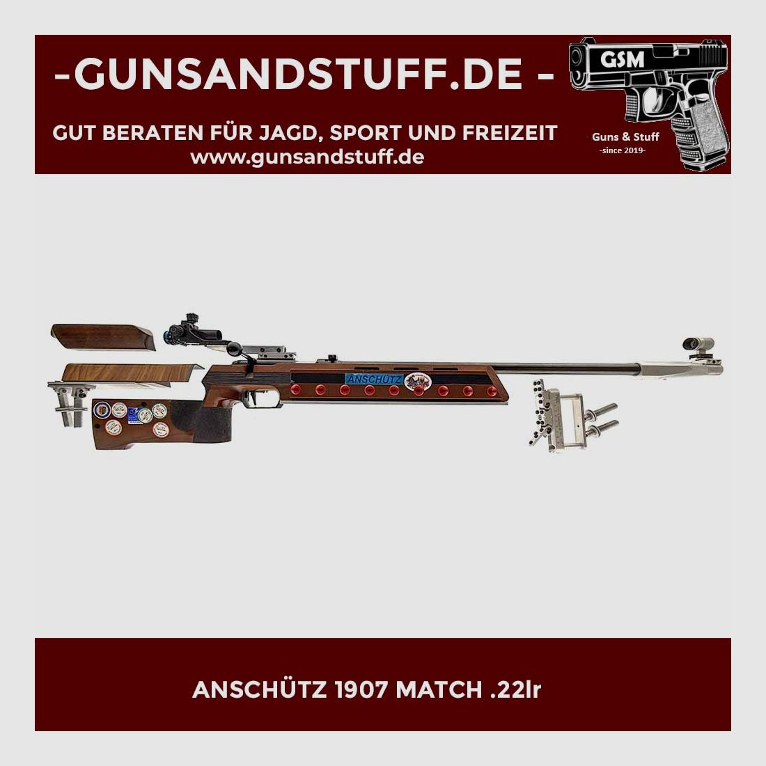 ANSCHÜTZ 1907 MATCH .22lr, image 2 sur 4