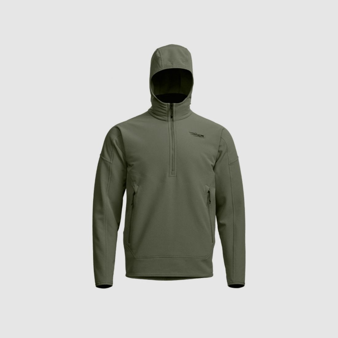Alpha Fleece Kapuzenpullover Sitka Olivgrün