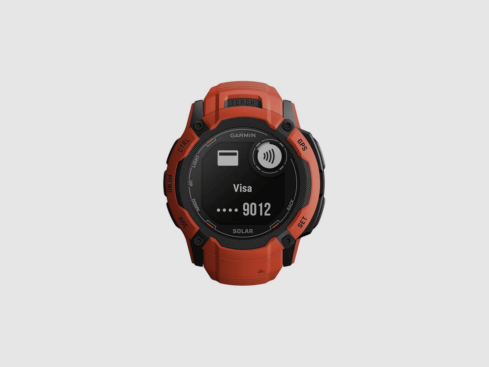 Smartwatch Garmin Instinct 2X Solar Flame Red, Bild 9 von 13