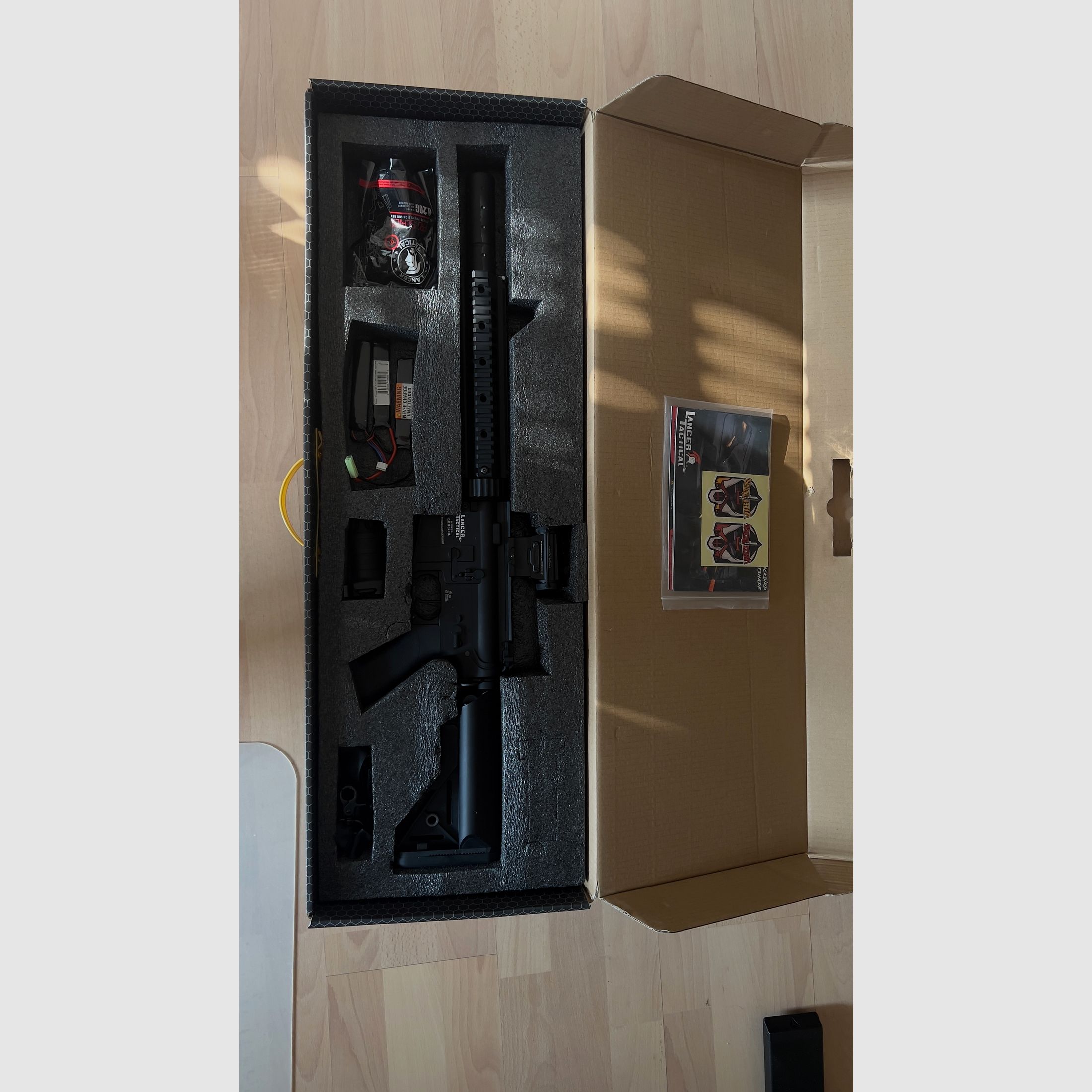 M4 SD Proline ETU+Mosfet (S)AEG, Schwarz NEUWERTIG !  Lancer Tactical 