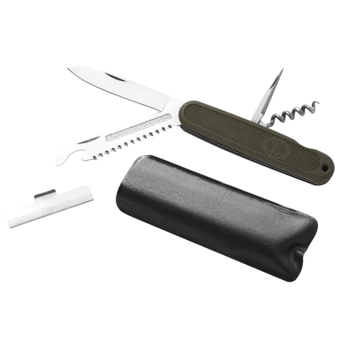 Coltello multiuso Bundeswehr con custodia - Replica - Oliva, immagine 3 di 3