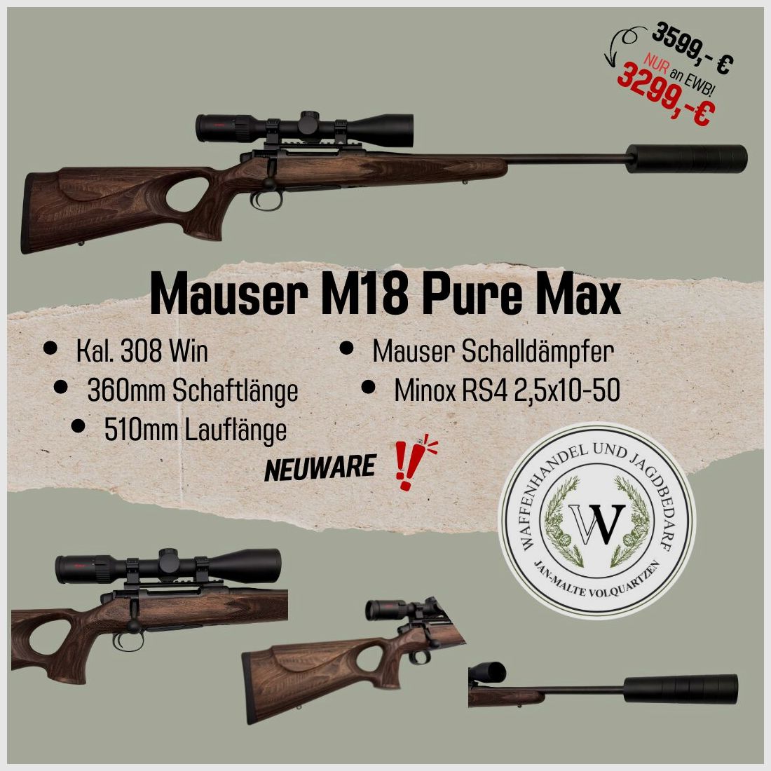 Mauser M18 Pure Max
