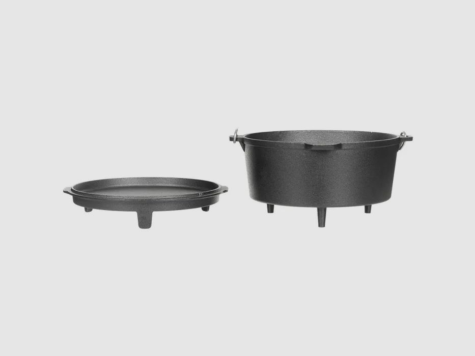 Vuurpot, "Dutch Oven", gietijzer, ca. 5,7 l