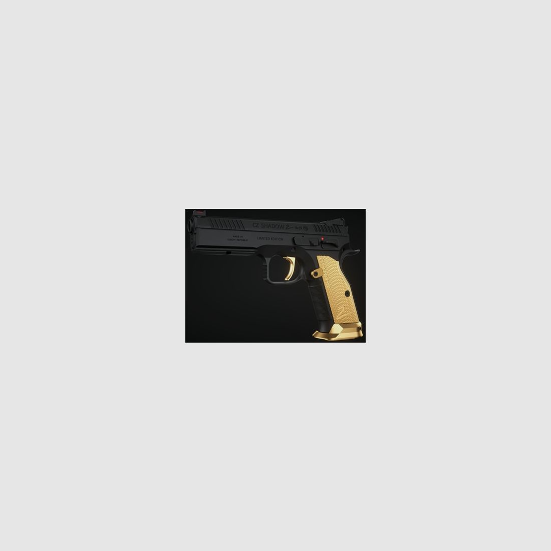CZ Brno Pistole Mod. CZ SHADOW2 OR Gold 9mmLuger, Bild 2 von 2