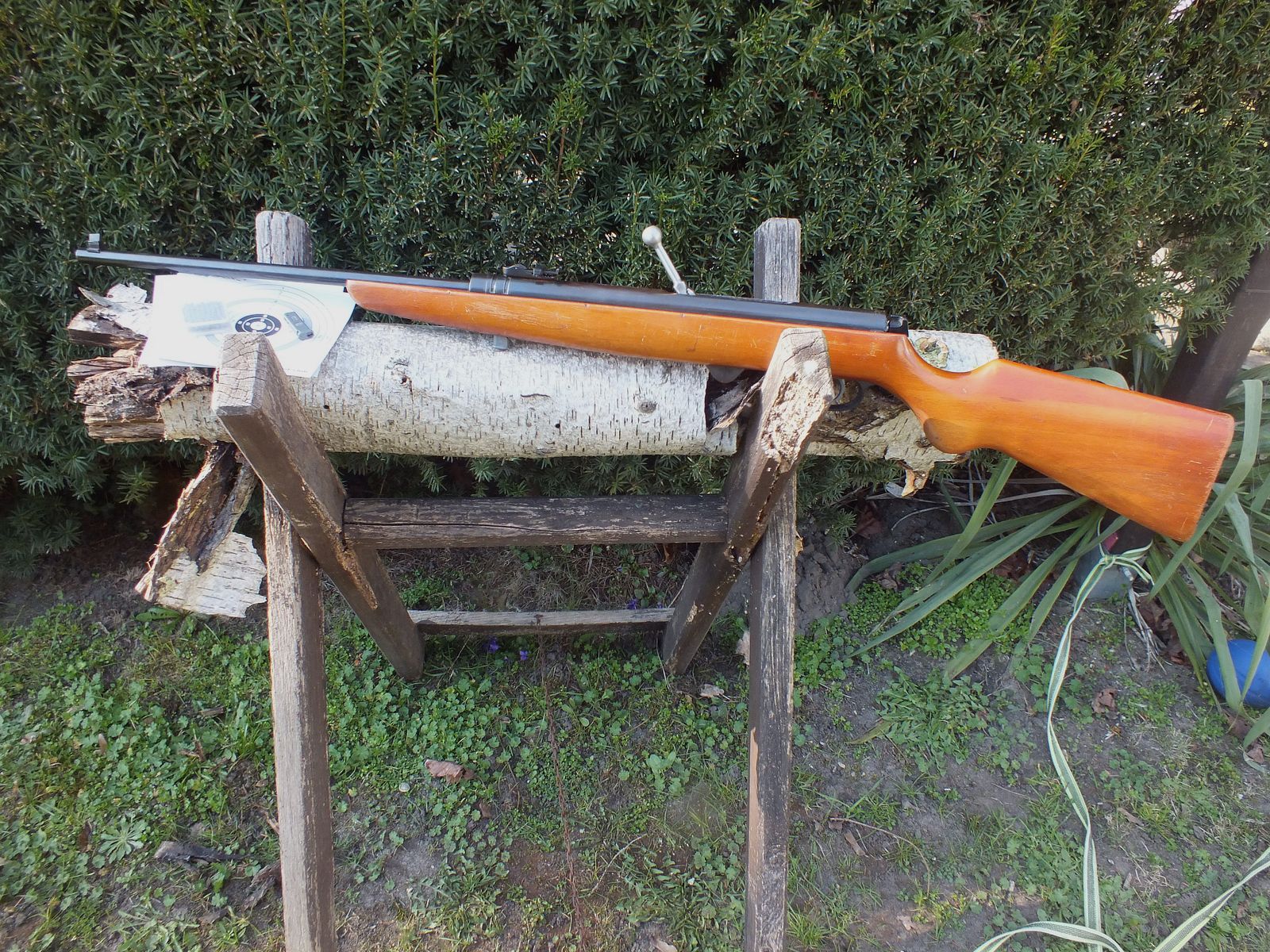 Repetier- Luftgewehr Haenel 310-2, Suhl DDR. Am 05.04 ohne Versandkosten in D!