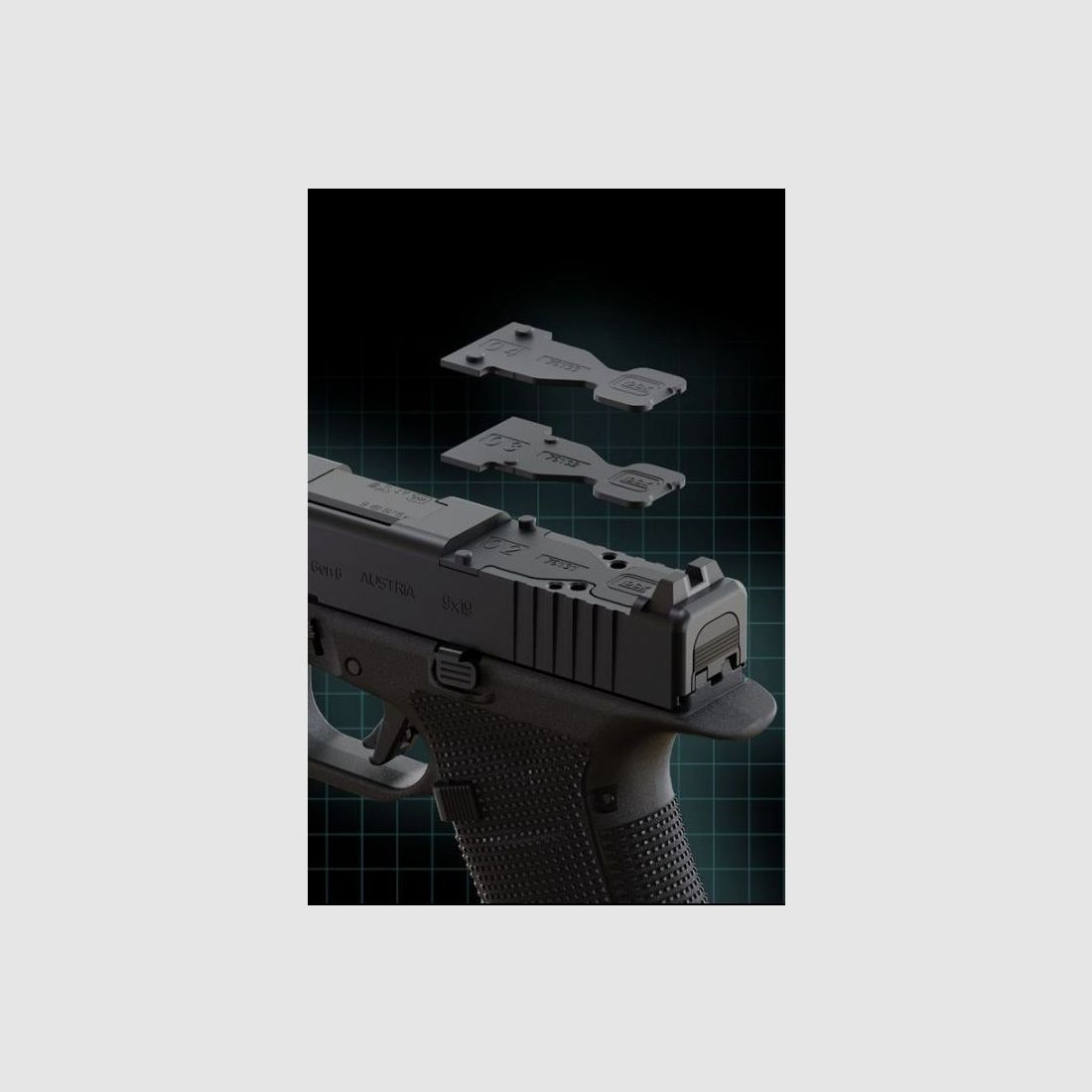 Pistola Glock 19 Gen6, 9×19, Optic Ready, immagine 2 di 2