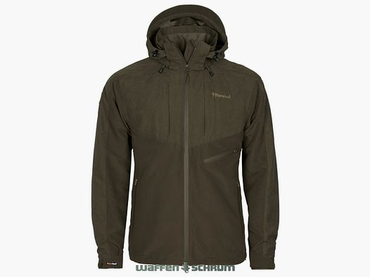 Pinewood Jacke Furudal Caribou Hunt Extreme Suede Brown/D.Olive