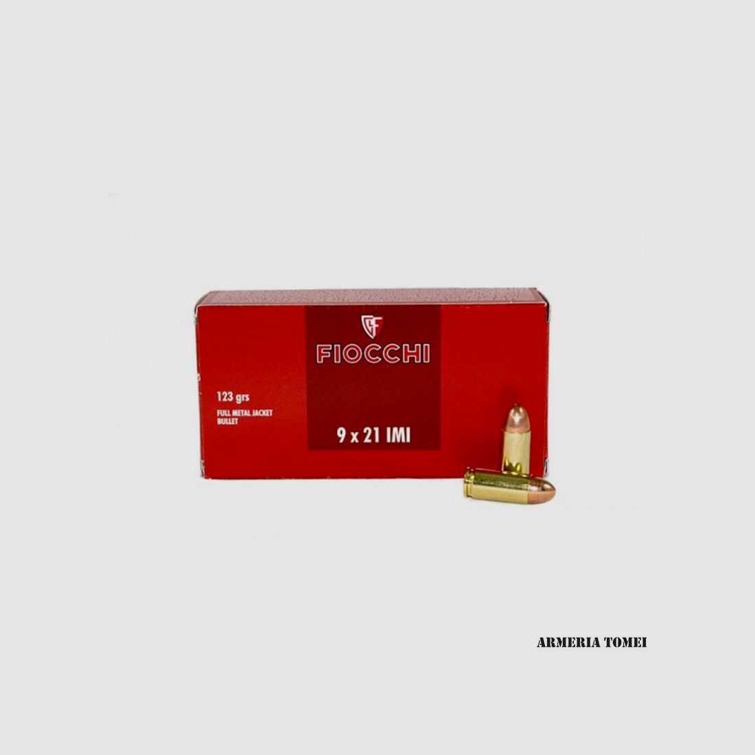 FIOCCHI – 9x21mm 123GR VOLL METALLHÜLLE