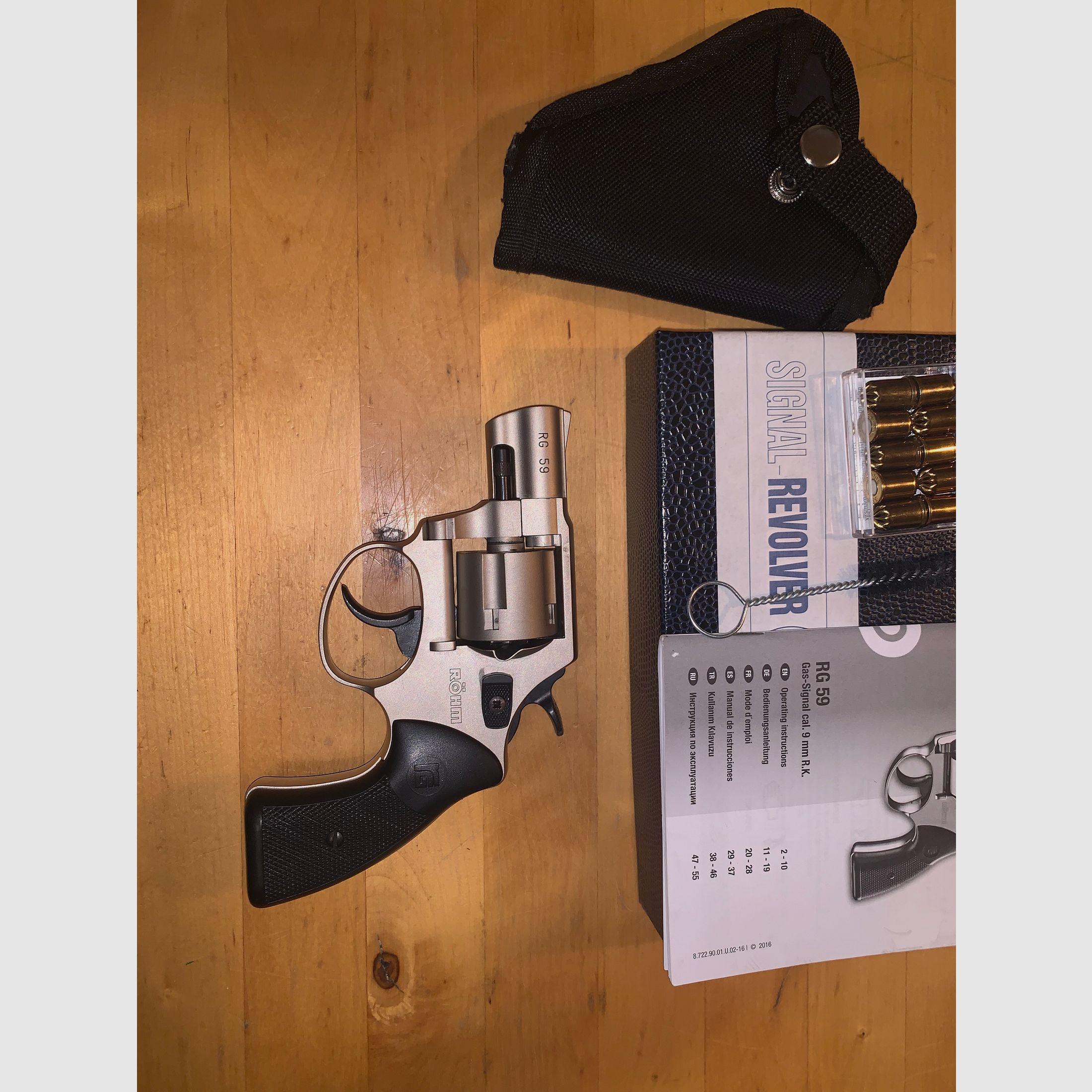 Blank firing revolver Röhm RG 59