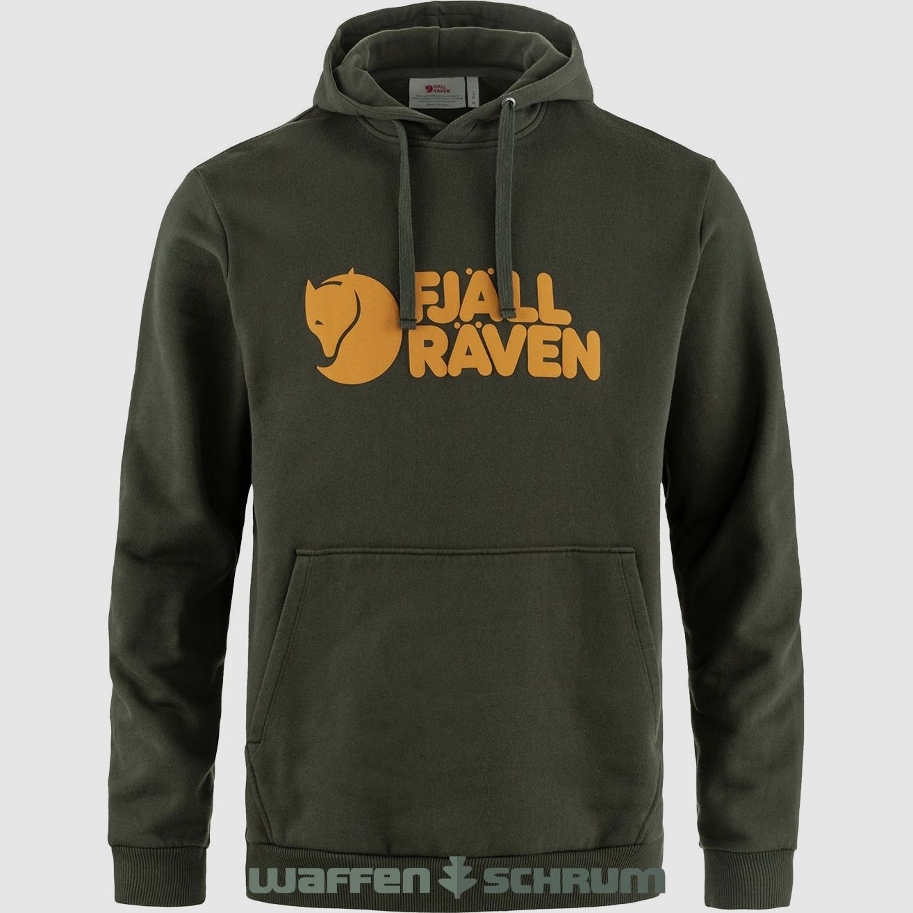 Hoodie z logo Fjällräven Fjäll Deep Forest