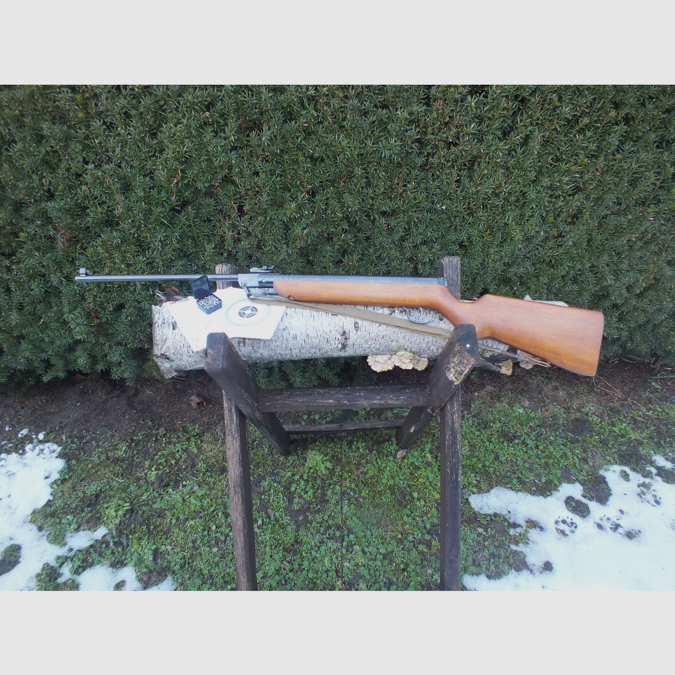 Luchtgeweer Haenel 303- 6 met draagriem