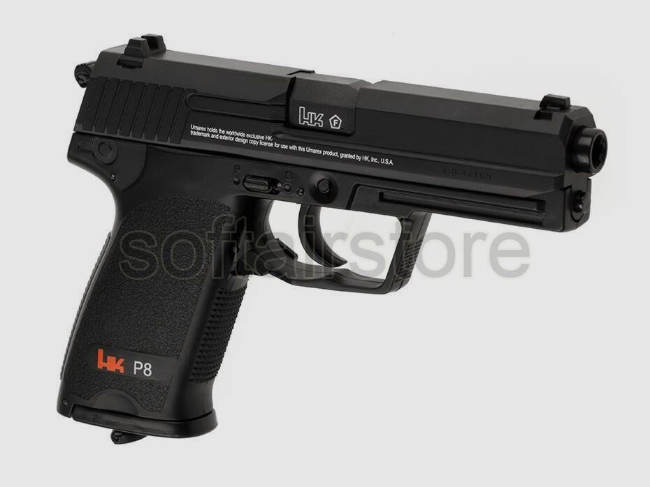 H&K P8 Co2 Airsoft in schwarz -F-