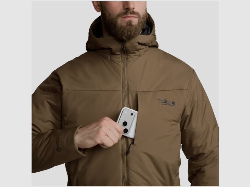 Sitka Kelvin Pro Hooded Jacket - Coyote, afbeelding 7 van 11