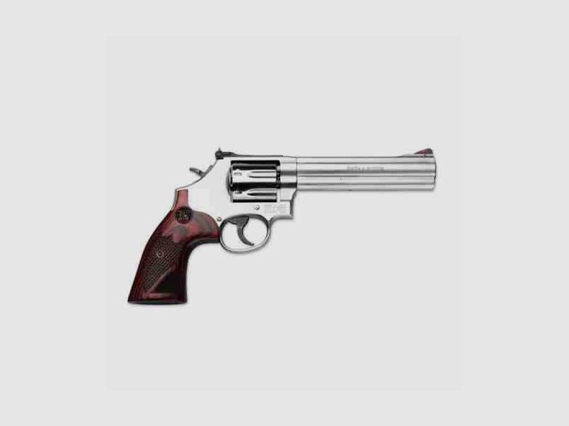Smith & Wesson Model 686 PLUS Deluxe S/S Satin .357 Mag, .38 Spl +P 6in 7rnd DA/SA, billede 1 af 5
