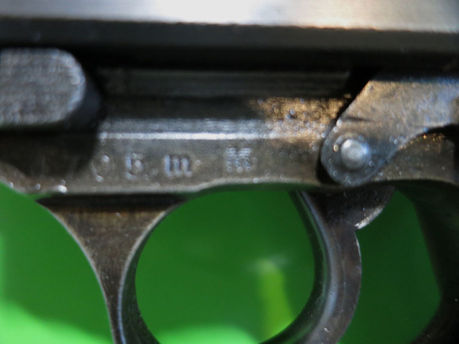 Walther P38 (P.38), WaA 359, 9 mm Luger, Walther/Zella-Mehlis, Schlitten P1      #56