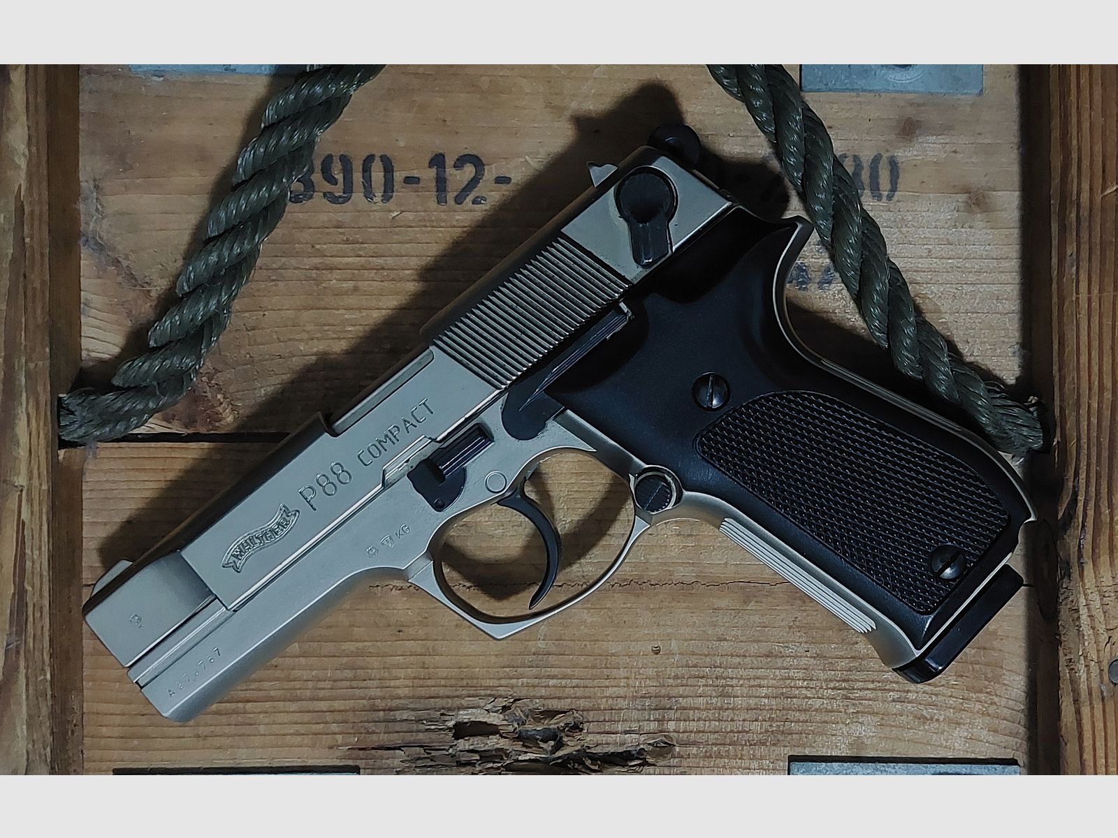 Walther P88 Compact 9 mm (PTB 613) Schreckschuss ninguna Walther Glock HW94 Colt