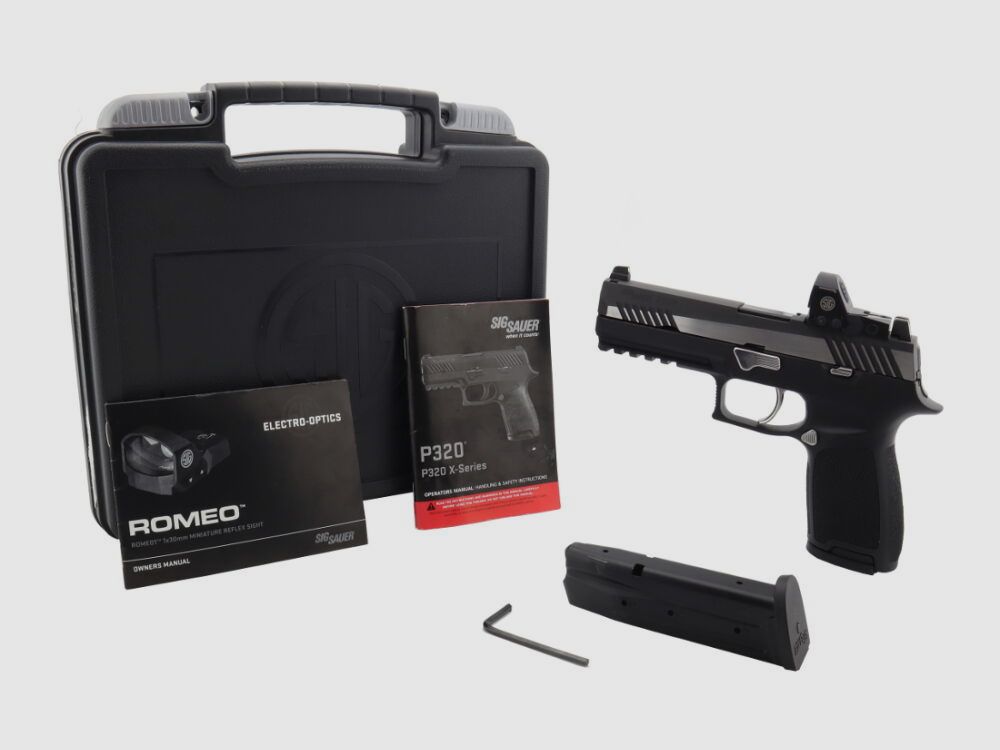 Sig Sauer	 P320 aus dem Mastershop + Romeo1