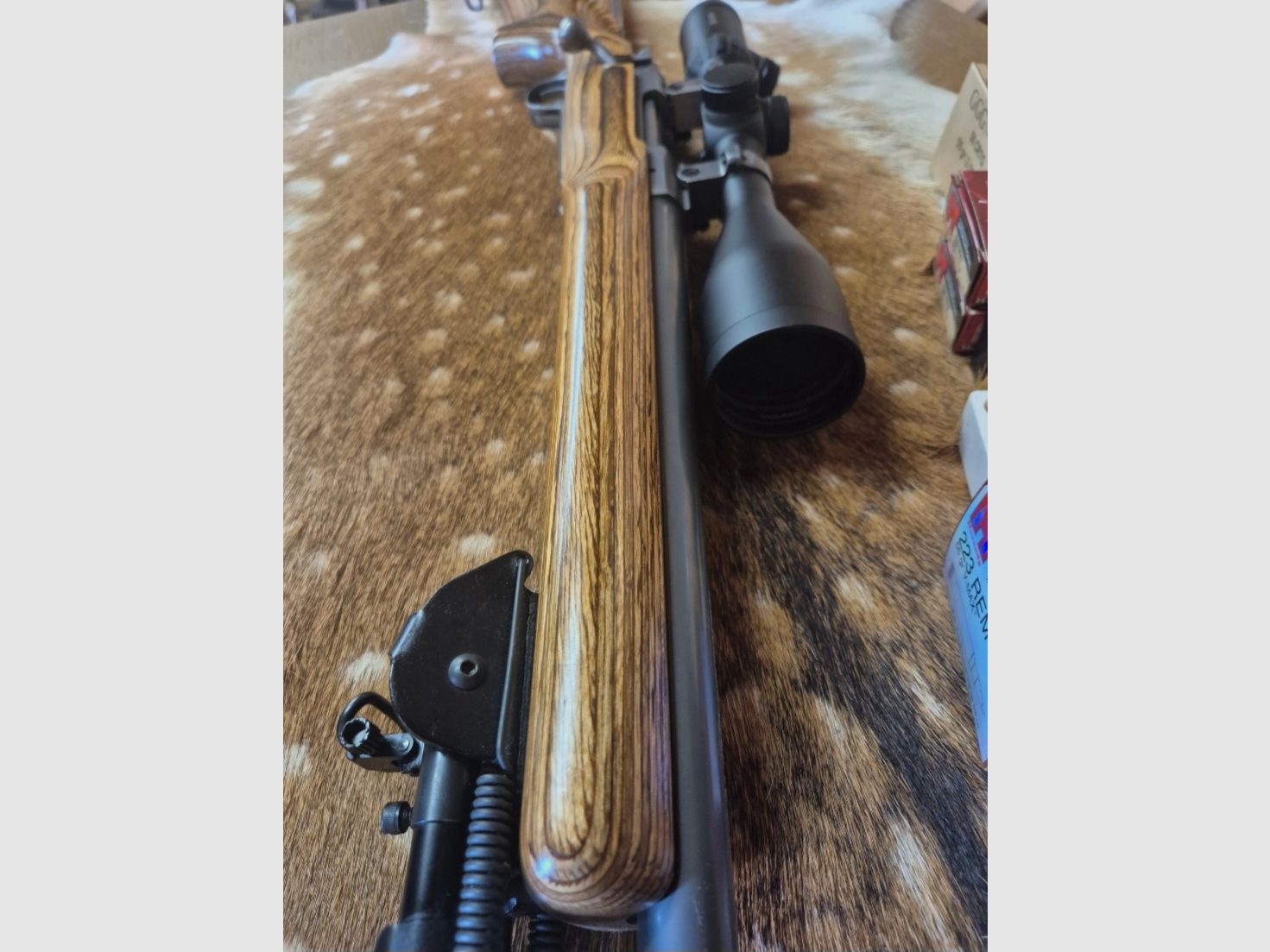 Ruger M77 MK2 VT Varmint/Target SS 223 REM in very good condition Harris Ultra Light bipod, image 7 of 10