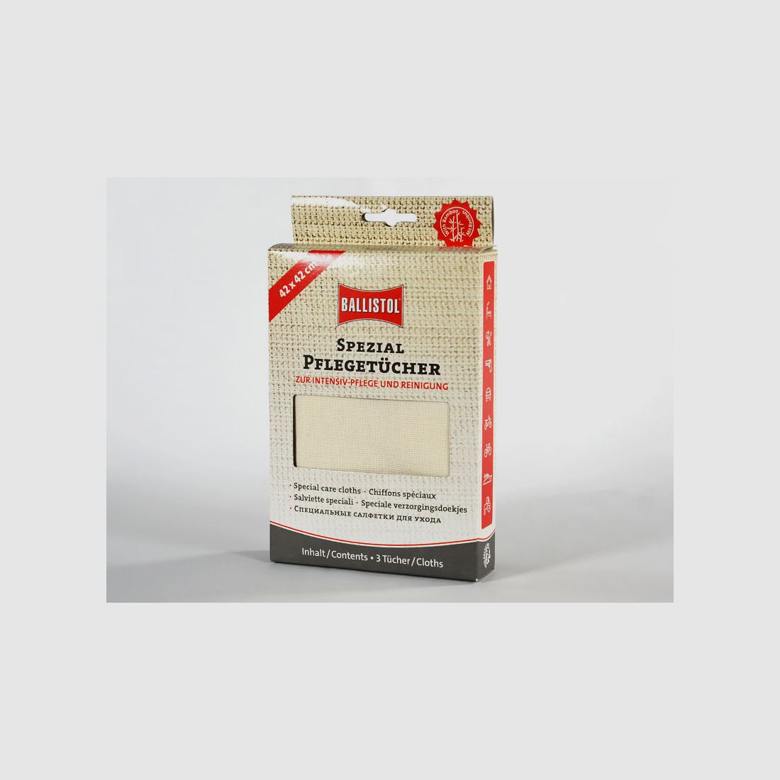 BALLISTOL Wapenreinigingsdoekjes 3-pack