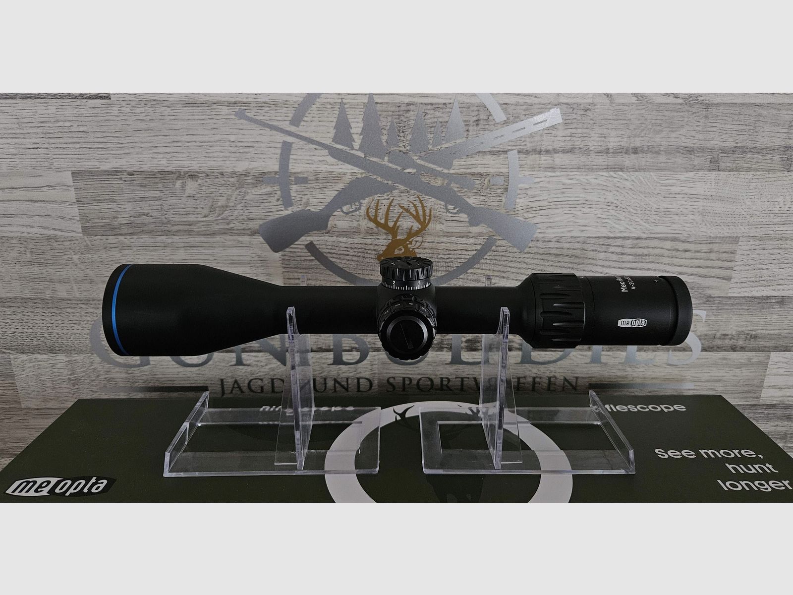 Zielfernrohr Meopta MeoHunter R5 4-20x50 RD SFP Absehen 4C Leuchtpunkt - Neuware vom Fachhandel -