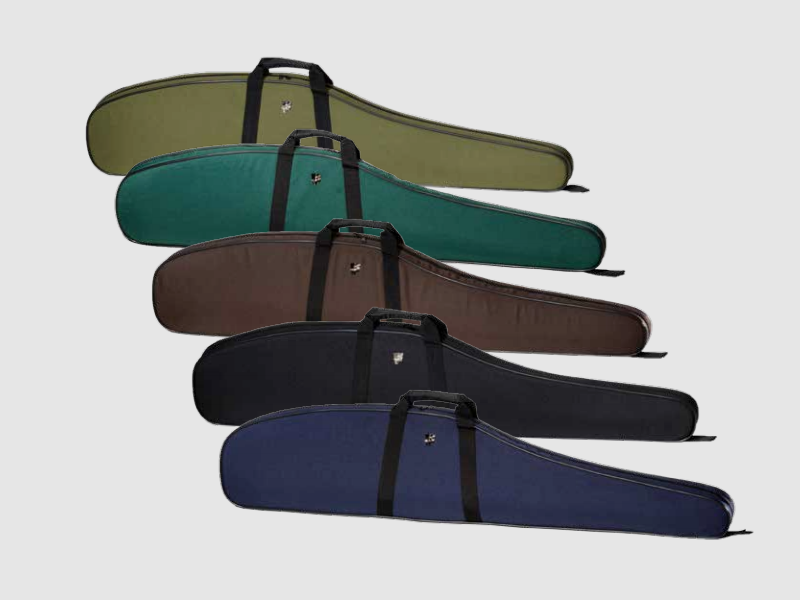 Custodia per fucile Fritzmann per fucile o carabina, 121 x 28cm, blu