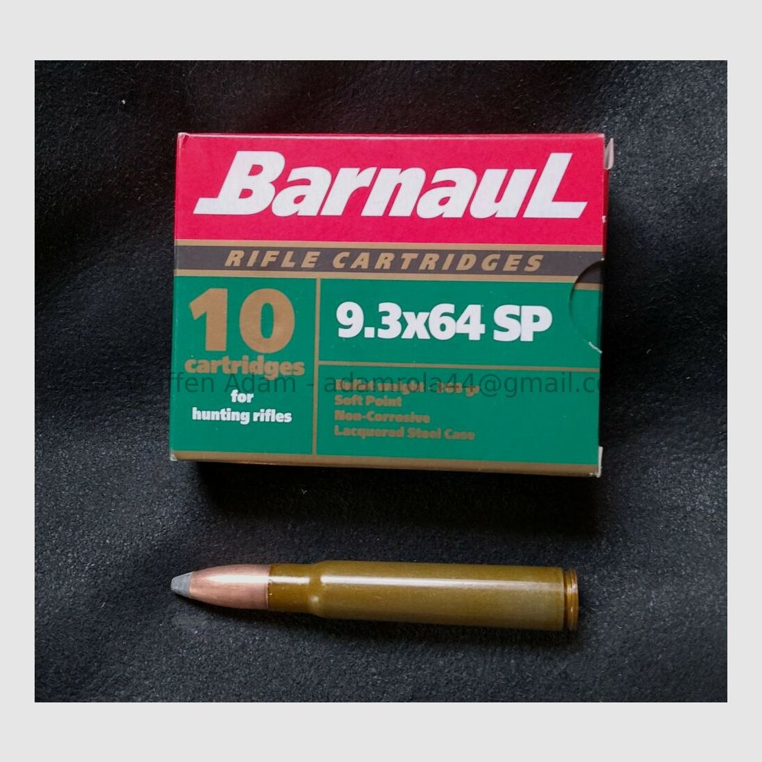 Bernaul 268gr Soft Point, Non Corrosive