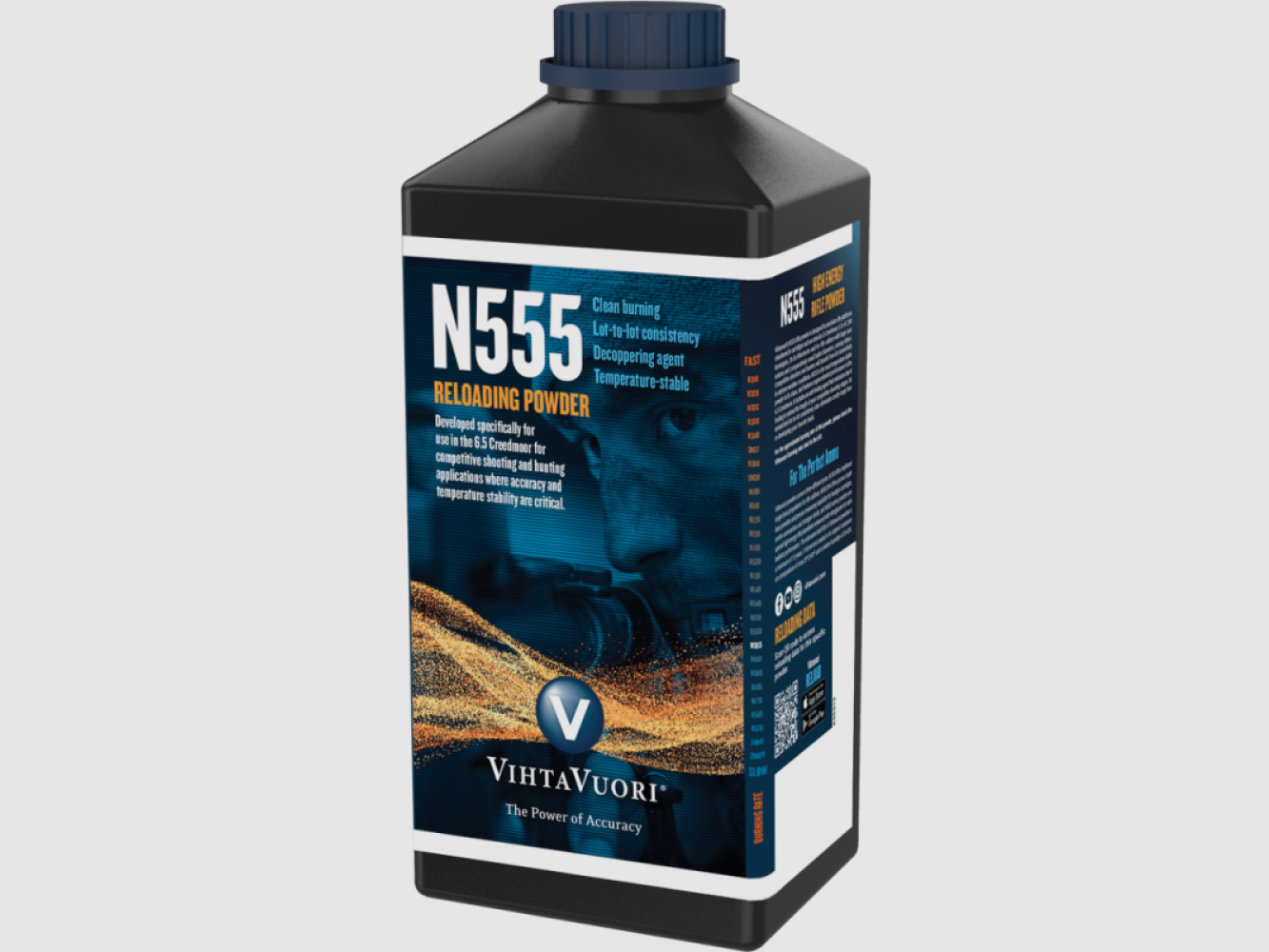 VihtaVuori Pulver N555, Dose à 1kg