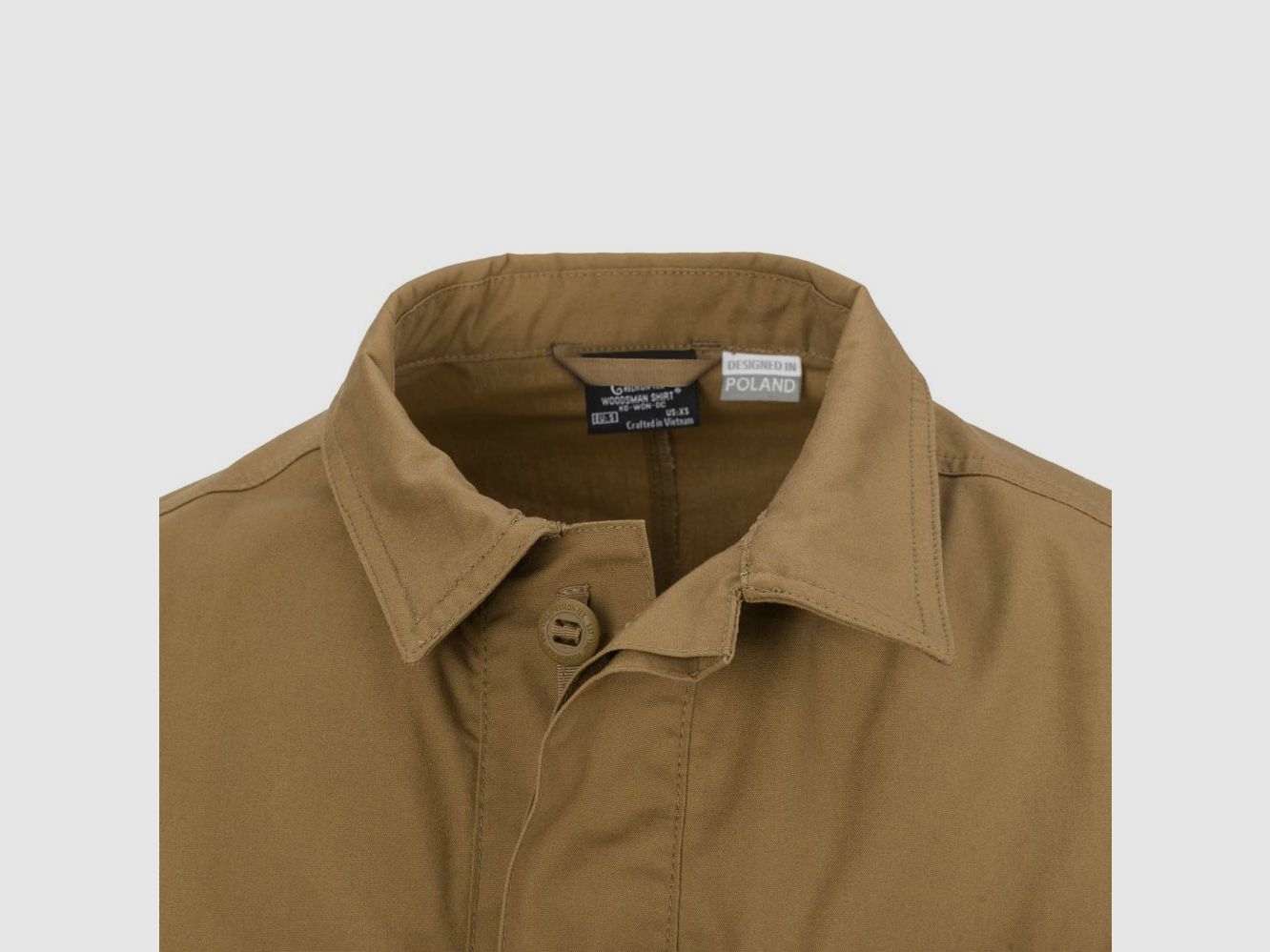 HELIKON-TEX WOODSMAN BUSHCRAFT SHIRT® EARTH BROWN-BLACK