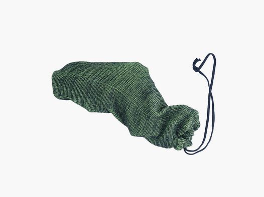 Lockdown - Pistol Weapon Cover Sock - 4'' x 14'' - Black / Green - 1099390