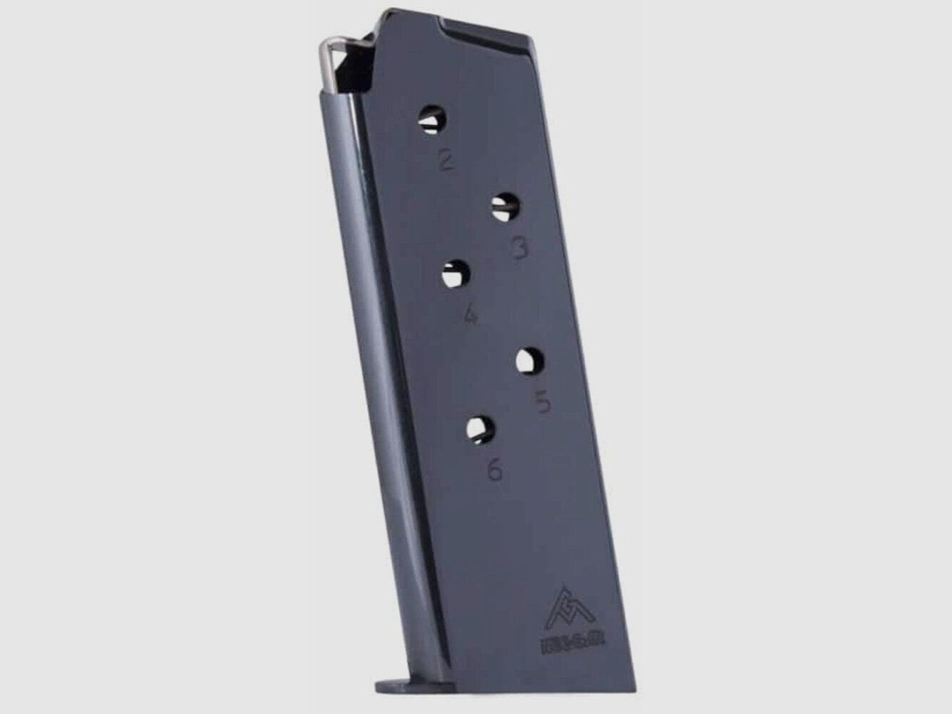 MEC-GAR 1911 Officer .45 ACP 6 Schoten (Zwart of Nikkel), afbeelding 2 van 2