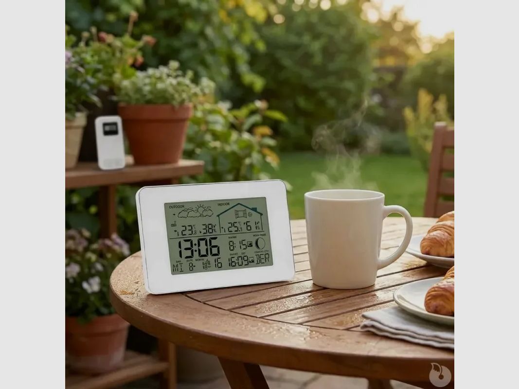 Station météo avec sonde extérieure Thermomètre hygromètre, image 1 sur 10