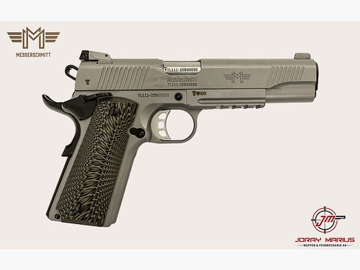 Messerschmitt ME 1911 9mm Para Silver