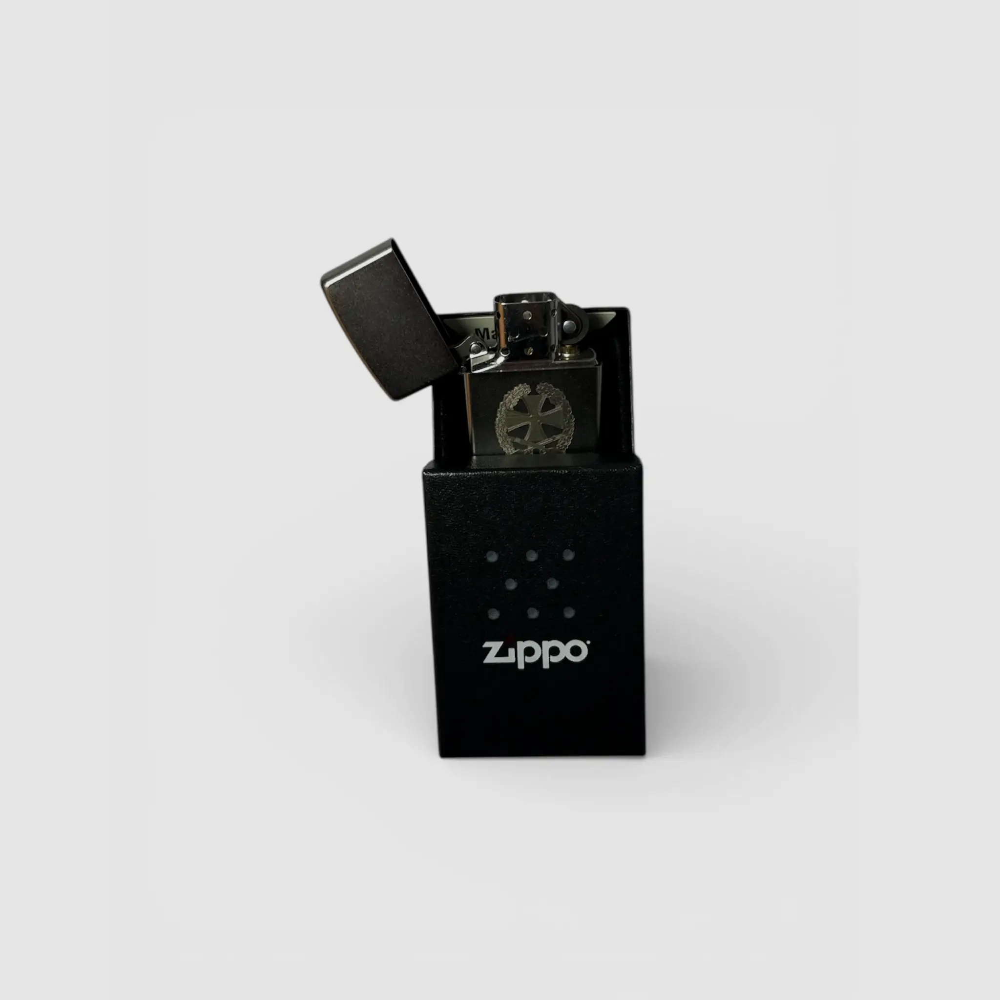 Zippo Zippo Feuerzeug mit Gravur Heimatschutz BAR
