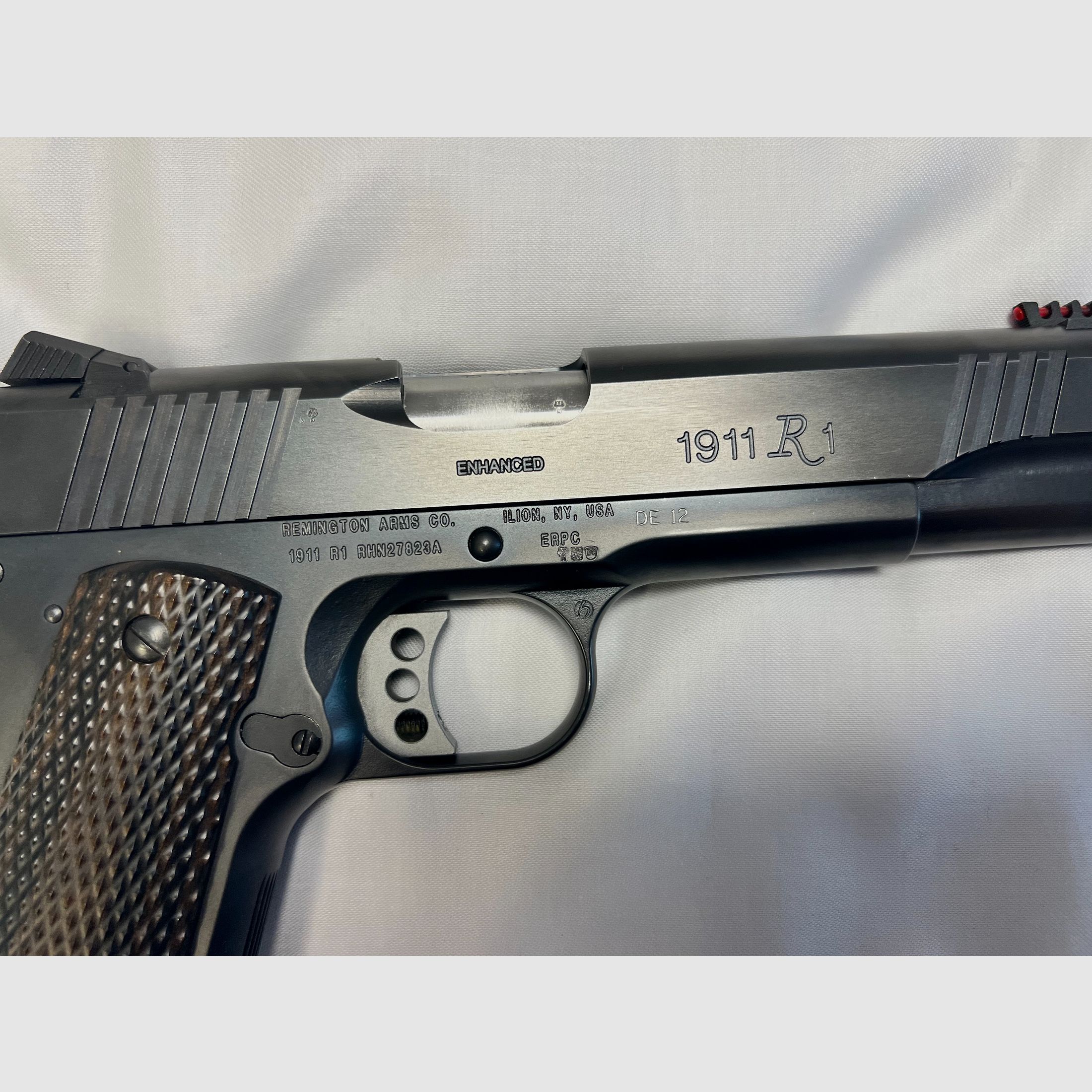 Remington 1911 R1 Enhanced .45 Auto – Pistole Kat. B, Koffer + Magazine – Erbwaffe Vorarlberg, Bild 4 von 7