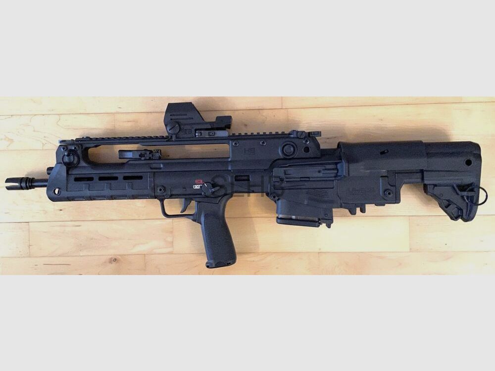 HS (Springfield) Helion VHS 2s completo con adattatore per caricatore AR15, 3 caricatori e valigetta