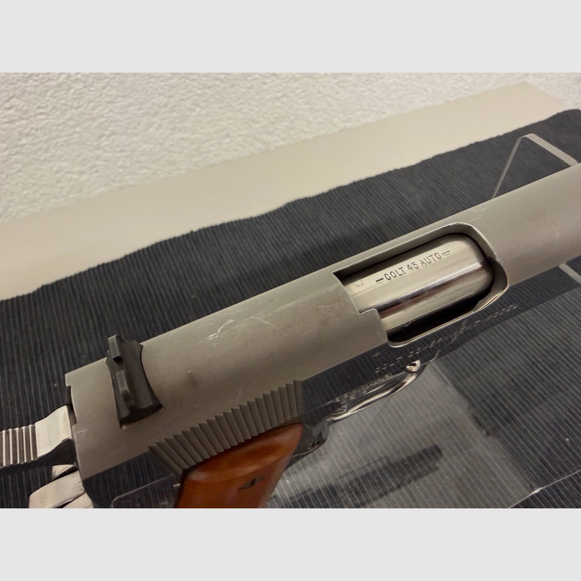 Colt MK IV Series 80 1911 Government in Chrom Kaliber .45Auto  ACP sehr selten!
