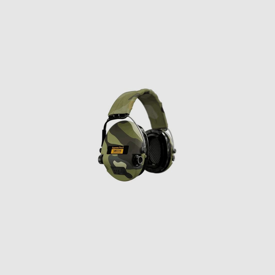 Elektronisches Gehörschutzgerät Sordin Camouflage Modell Supreme Pro X LED in Gel Art. 75302-X-08-S SORDIN, Bild 3 von 5