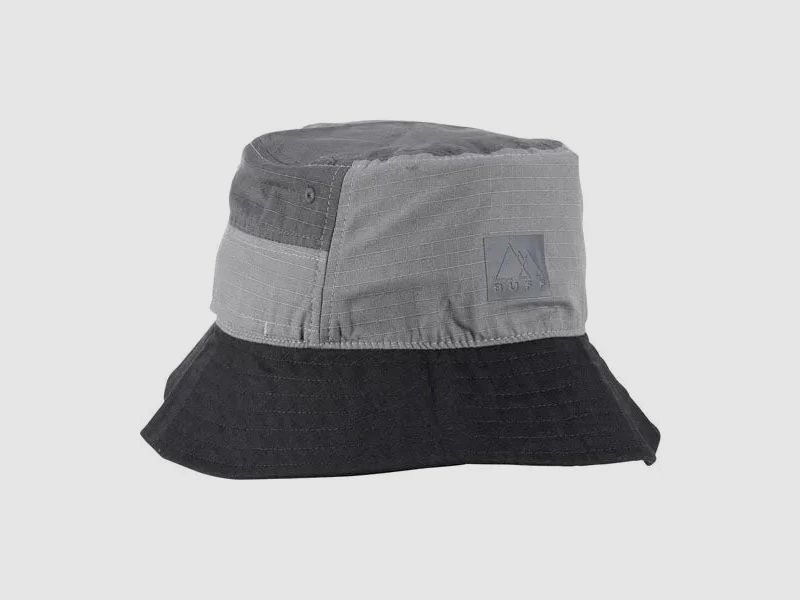 Buff Buff Hut Sun Bucket Hat hak grey