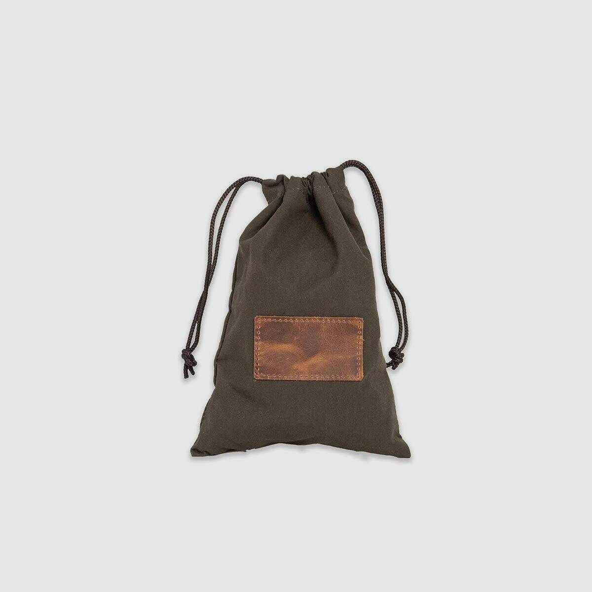 STEINKAUZ Waxcotton Beutel "Green Bag"