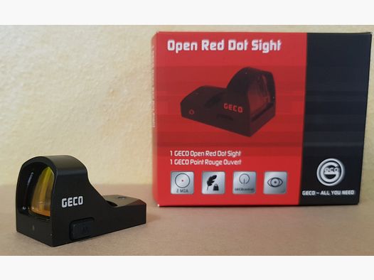 GECO PUNTO ROSSO OPEN RED DOT SAIGHT 2 MOA