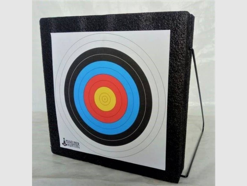 Foam Target Schaumstoffplatte 50x50x10cm mit Ständer