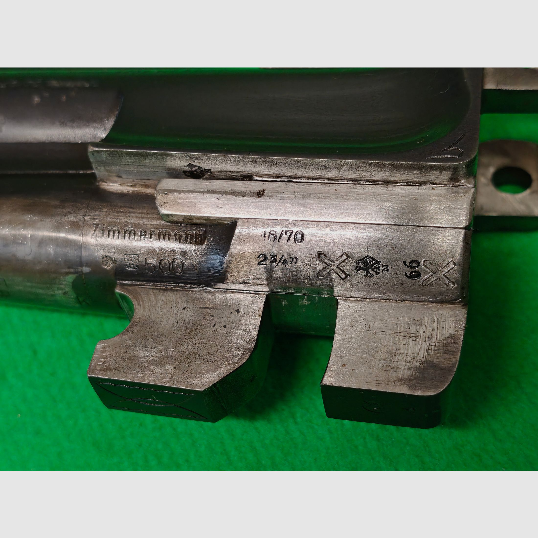 Sauer & Sohn 54 double-barreled rifle with swivel mount