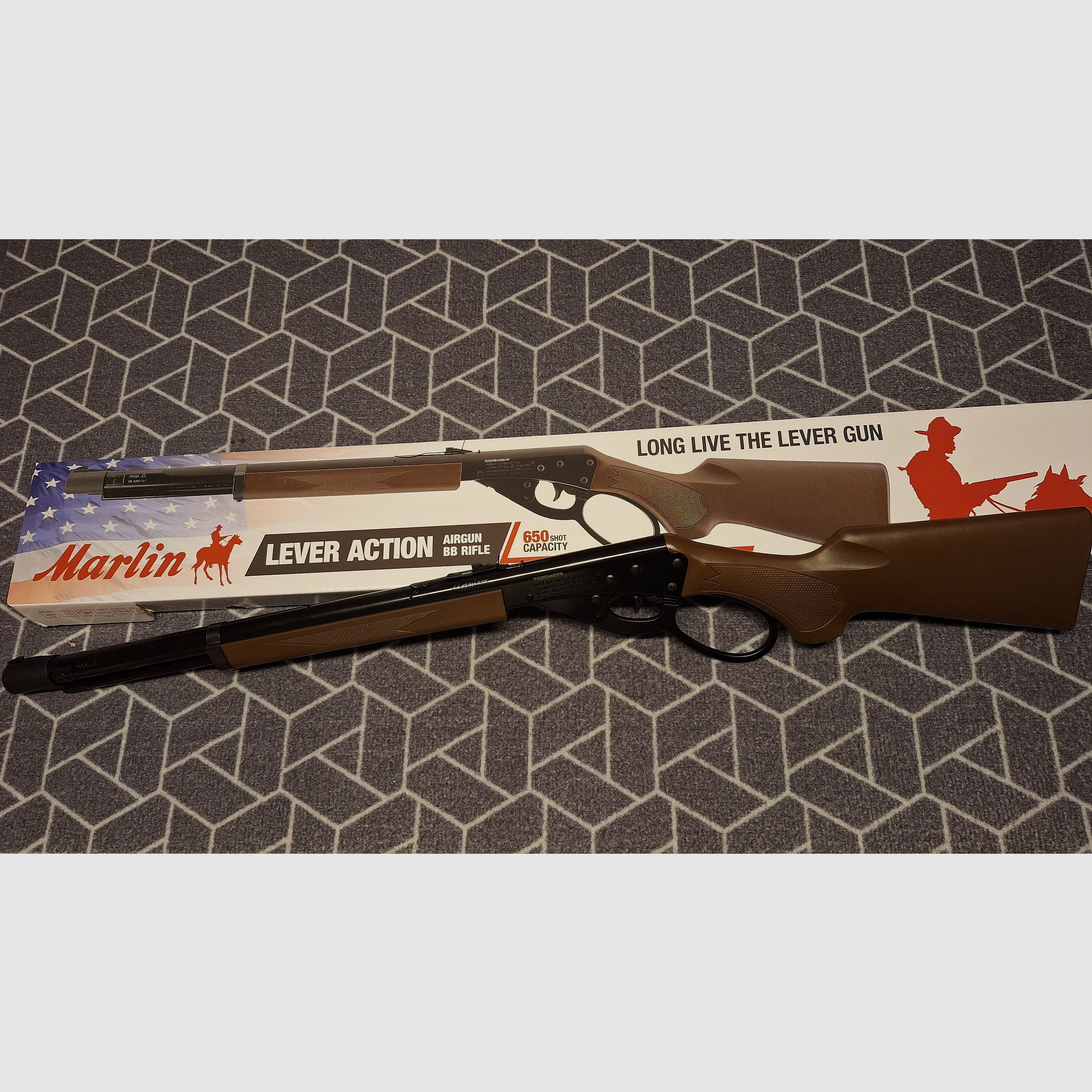 Marlin Lever Action BB Rifle - Unterhebelspanner Luftgewehr 4,5 mm BB