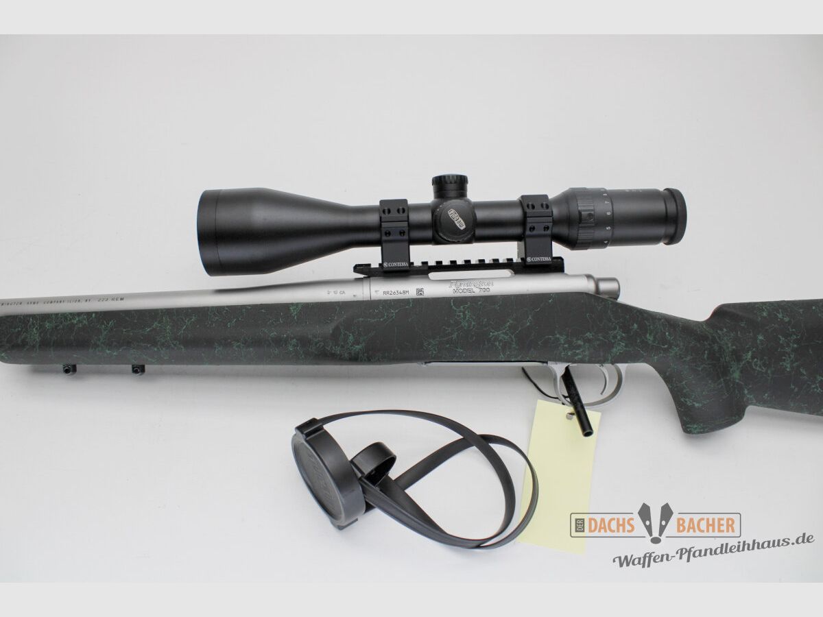 Rep. Büchse Remington 700 SS 5R Kal. .223 Rem Stainless Matchlauf mit Meopta 3-12x56RD