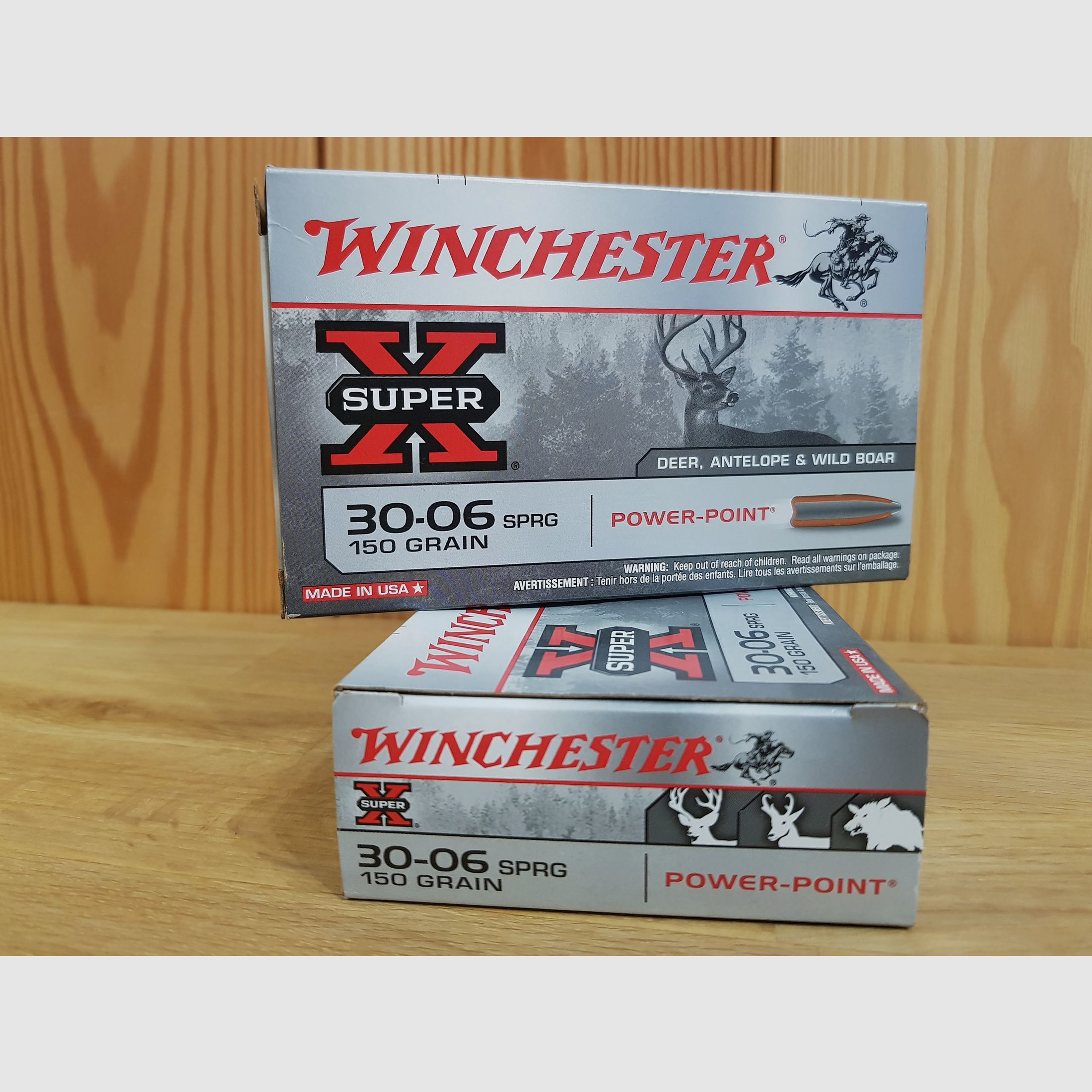 WINCHESTER AMMUNITION CAL. 30-06 POWER POINT 150 GR.