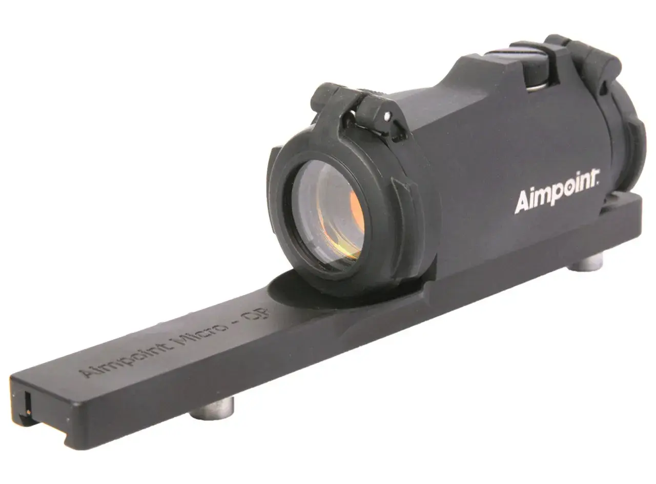 Rotpunktvisier Aimpoint Micro H2 mit Leupold QR Rail Montage 2MOA, Bild 2 von 2